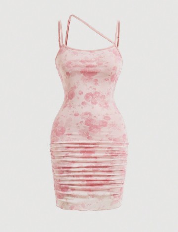 Rochie scurta SHEIN, roz
