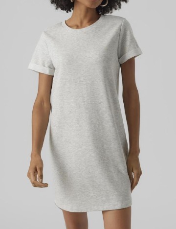 Rochie scurta Vero Moda, gri