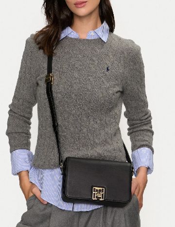 Geanta Tommy Hilfiger, negru