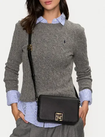Geanta Tommy Hilfiger, negru