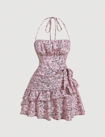 Rochie scurta SHEIN, roz