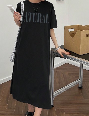 Rochie medie Dazy, negru