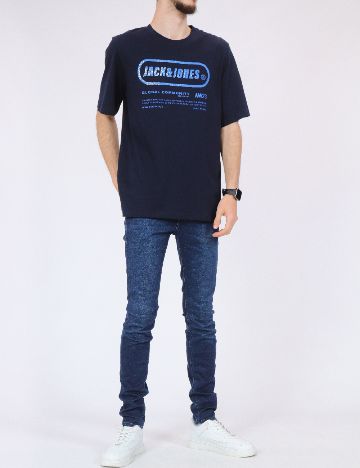 Tricou Jack&Jones, bleumarin