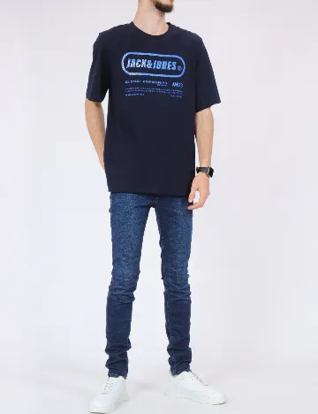 Tricou Jack&Jones, bleumarin