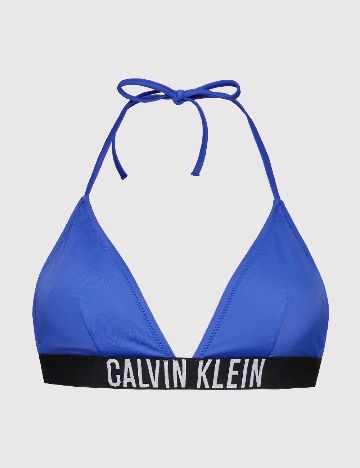 Sutien de baie Calvin Klein, albastru