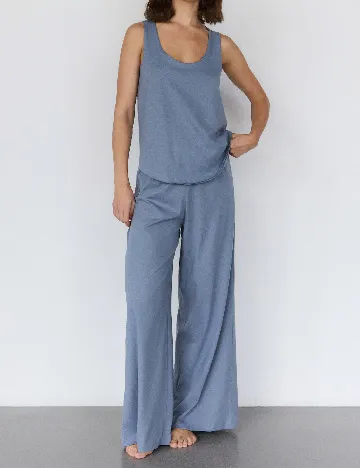 Pantaloni de pijama Reserved, albastru