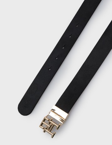Curea reversibila Tommy Hilfiger, gri/negru