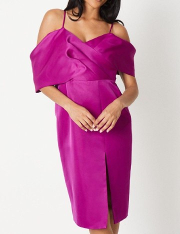 Rochie medie Coast, magenta