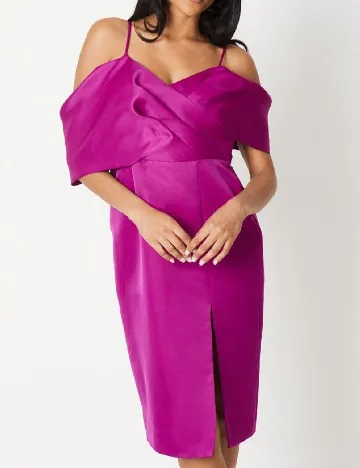 Rochie medie Coast, magenta