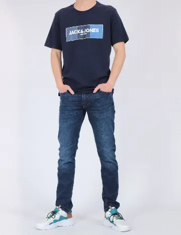 Tricou Jack&Jones, bleumarin