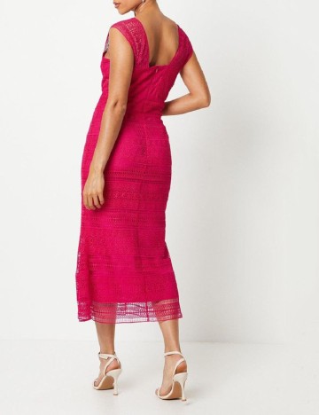 Rochie medie Coast, magenta