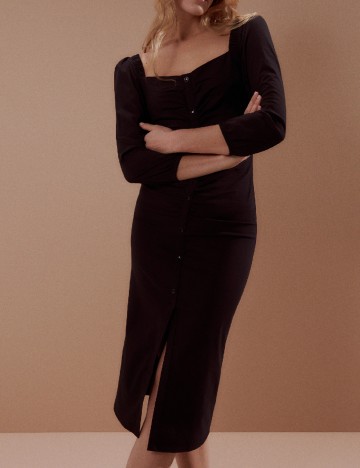 Rochie medie Reserved, negru