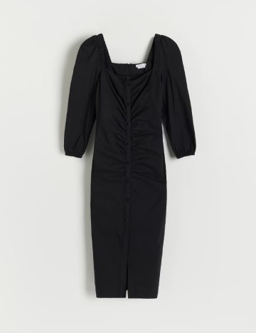 Rochie medie Reserved, negru