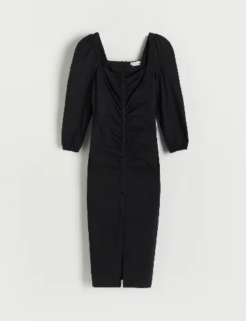 Rochie medie Reserved, negru