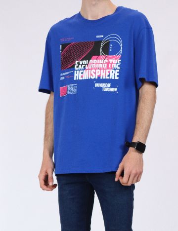 Tricou Jack&Jones, albastru