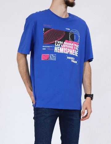 Tricou Jack&Jones, albastru