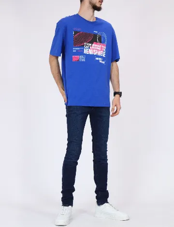 Tricou Jack&Jones, albastru