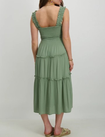 Rochie medie Vero Moda, verde