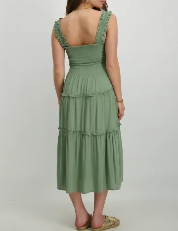 Rochie medie Vero Moda, verde