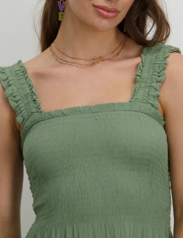 Rochie medie Vero Moda, verde