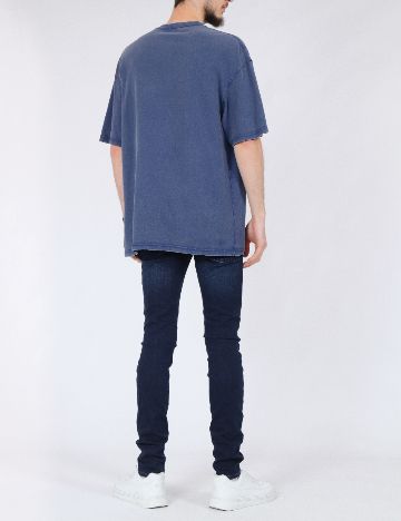 Tricou Oversize Jack&Jones, albastru