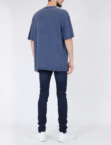 Tricou Oversize Jack&Jones, albastru