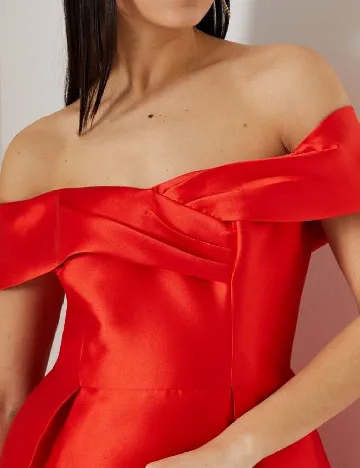 Rochie medie Coast, rosu