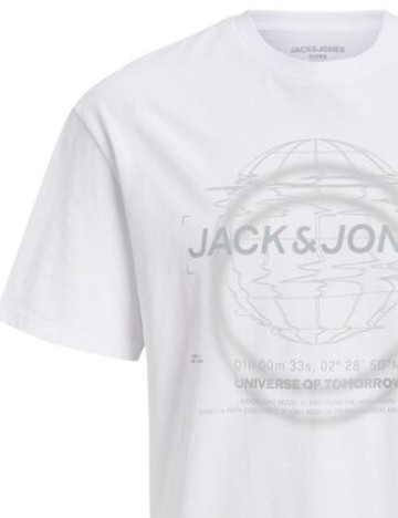 Tricou Jack&Jones, alb