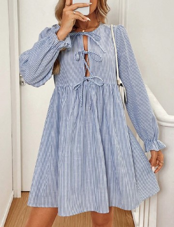 Rochie scurta SHEIN, albastru