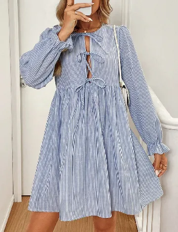 Rochie scurta SHEIN, albastru