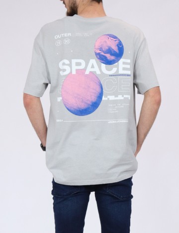 Tricou Jack&Jones, gri