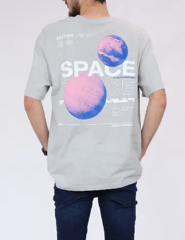 Tricou Jack&Jones, gri