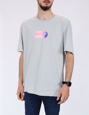 Tricou Jack&Jones, gri