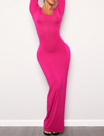Rochie lunga SHEIN, roz