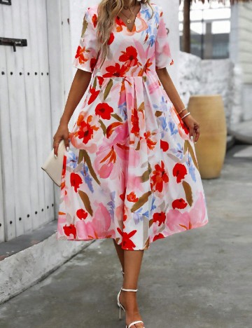 Rochie medie SHEIN, mix culori