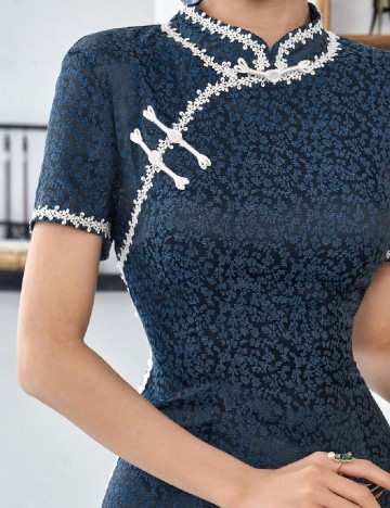 Rochie medie SHEIN, albastru