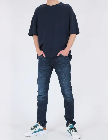 Tricou Jack&Jones, bleumarin