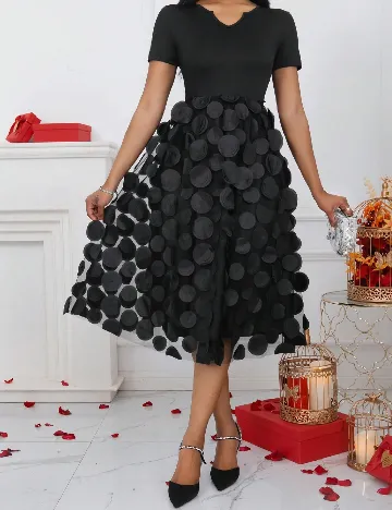 Rochie medie SHEIN, negru