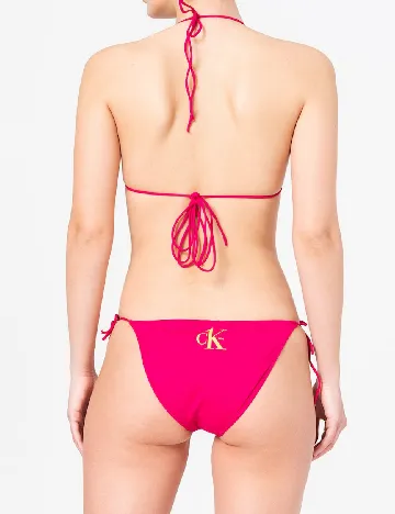 Sutien de baie Calvin Klein, fucsia
