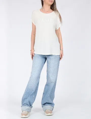 Tricou Vero Moda, ecru