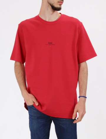 Tricou Royal Denim Division, rosu