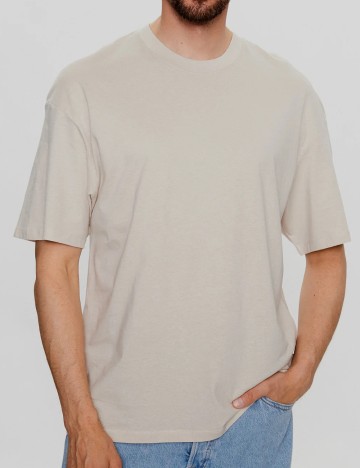 Tricou Jack&Jones, bej