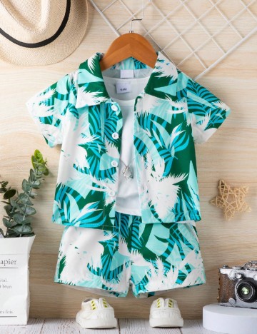 Compleu Shein Kids, verde