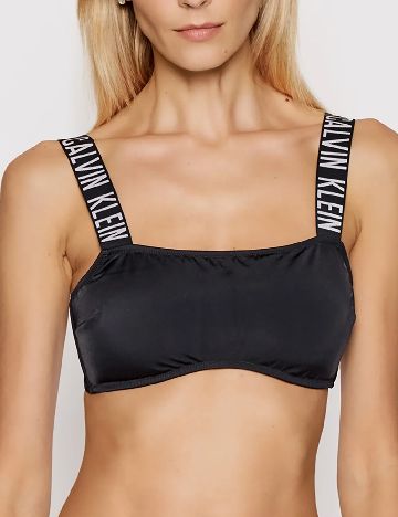 Sutien de baie Calvin Klein, negru