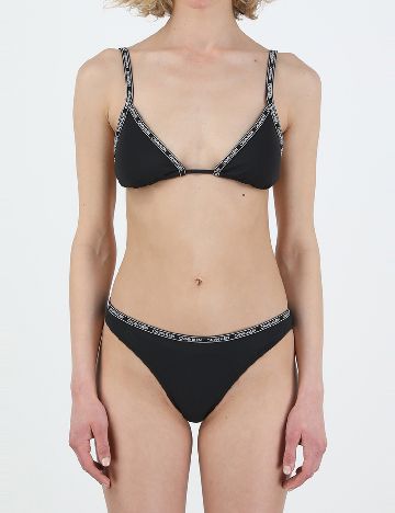 Sutien de baie Calvin Klein, negru