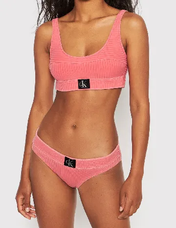 Chilot de baie Calvin Klein, roz