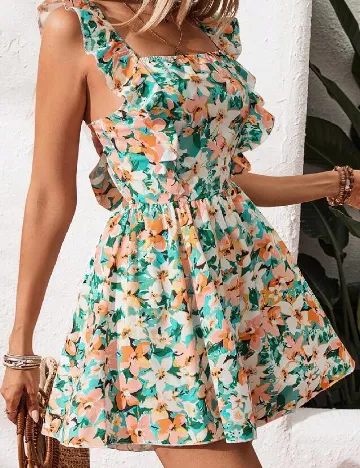 Salopeta SHEIN, mix culori