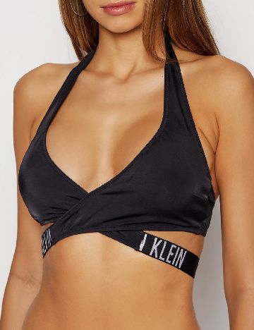 Sutien de baie Calvin Klein, negru