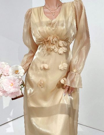 Rochie lunga SHEIN, galben