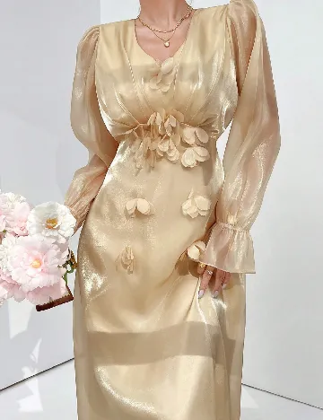 Rochie lunga SHEIN, galben